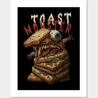 Toast Monster Posters and Art